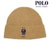 �ݥ� ���ե������ ��� ��ǥ����� �˥å�˹ ������ POLO RALPH LAUREN ˹�� �ӡ��ˡ� �˥åȥ���å� �ݥ��٥� SOLID FLAG BEAR BEANIE PC1030 225 CLASSIC CAMEL