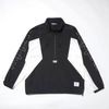��С����� ��� ���㥱�å� ��������Ź REVERSAL �ʥ����� �ϡ��ե��å� �������� ���㥱�å� 4WAY DRY ZIP UP JACKET ���� rv26ss303 BW BLACK - WHITE A06B B1C C1D D4E E13F