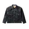 �ҥ塼���ȥ� ��� �ǥ˥ॸ�㥱�å� ��������Ź HOUSTON ������2 �������� �ܥ�������� TYPE2 DENIM JACKET 51610 BK BLACK