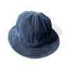 �ҥ塼���ȥ� ��� ��ǥ����� �ϥå� ��������Ź HOUSTON ˹�� �ǥ˥� DENIM ARMY HAT 6677 IN INDIGO ONE WASH