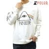 �ݡ��顼 ��� ĹµT����� ��������Ź POLER ���롼�ͥå� ���� µ�ץ��� PSYCHEDELIC RELAX FIT L/S TEE WHITE MCV0067