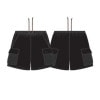 �ݡ��顼 ��� ���硼�ȥѥ�� ��������Ź POLER �ʥ����� �ѥ饷�塼�ȥѥ�� �ϡ��եѥ�� SHIRRING NYLON PARACHUTE SHORTS BLACK MCV0004