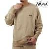 �ʥ� ��� �������å� ��������Ź NANGA ���롼�ͥå� �ȥ졼�ʡ� ���� ECO HYBRID MINI BOX LOGO EMBROIDERY SWEATSHIRT BEG BEIGE NW2441-1F013