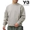 �磻���꡼ ��� �������å� ������ Y-3 ���롼�ͥå� ���� �ȥ졼�ʡ� BRUSHED TERRY FL CREW SWEAT SHIRT LBROWN LIGHT BROWN KS5450