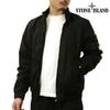 ���ȡ��󥢥����� ��� �ʥ����󥸥㥱�å� ������ STONE ISLAND ���åץ��å� �������� GARMENT DYED CRINKLE REPS NY RECYCLED NYLON JACKET BLACK 4100111 S0A23 V0029