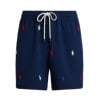 �ݥ� ���ե������ ��� ������ѥ�� ������ POLO RALPH LAUREN ���� �ȥ�󥯥��� ���� TRAVELER PONY SWIM SHORT MID TRUNK PANTS NEWPORT NAVY W/AOE PP 710957786 001