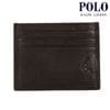�ݥ� ���ե������ ��� ��ǥ����� �����ɥ����� ������ POLO RALPH LAUREN �쥶�� ̾������ ���������꡼ LEATHER MULTI CC-CARD CASE BROWN 405913722 001