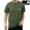 �����ϡ��� ��� ȾµT����� ������ CARHARTT WIP ���롼�ͥå� ���� �ݥ�T SHORT SLEEVE POCKET T-SHIRT LEEF I030434 11XX