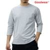 ���åɥ����� ��� ��ʬµT����� ��������Ź GOODWEAR USA���åȥ� ̵�� 7ʬµ T����� ��GRAY 2W7-15229 ���åȥ�100% 7.6���󥹥إӡ��������Ȥ�ŷ�� �쥮��顼���륨�å�