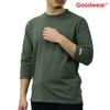 ���åɥ����� ��� ��ʬµT����� ��������Ź GOODWEAR USA���åȥ� ̵�� 7ʬµ T����� SMOKEY KHAKI 2W7-15229 ���åȥ�100% 7.6���󥹥إӡ��������Ȥ�ŷ�� �쥮��顼���륨�å�