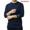 ���åɥ����� ��� ��ʬµT����� ��������Ź GOODWEAR USA���åȥ� ̵�� 7ʬµ T����� NAVY 2W7-15229 ���åȥ�100% 7.6���󥹥إӡ��������Ȥ�ŷ�� �쥮��顼���륨�å�