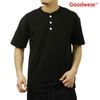 ���åɥ����� ��� ȾµT����� ��������Ź GOODWEAR USA���åȥ� �إ�꡼�ͥå� T����� BLACK 2W7-2522 ���åȥ�100% 7.6���󥹥إӡ��������Ȥ�ŷ�� �쥮��顼���륨�å�