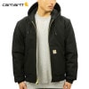 �����ϡ��� �����ƥ��֥��㥱�å� ��� ������ CARHARTT �������� ���㥱�å� ICONIC J140 FIRM DUCK ACTIVE JACKET BLACK 106673 BLK A11B B1C C1D D4E E13F