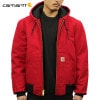 �����ϡ��� �����ƥ��֥��㥱�å� ��� ������ CARHARTT �������� ���㥱�å� ICONIC J140 FIRM DUCK ACTIVE JACKET RED 106673 RED A11B B1C C1D D4E E11F
