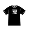 ͽ���� 7�����ͽ�� ��С����� ��� ȾµT����� ��������Ź REVERSAL ���롼�ͥå� ���� rvRUN TEE �̎ގ׎��� T805 BK BLACK