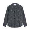ͽ���� 8�����ͽ�� �����å�����ɥ����� ��� Ĺµ����� ��������Ź SCOTCH&SODA �ܥ�������� ��åե����� �����奢�륷��� MELANGE WAFFLE REGULAR-FIT SHIRT 183559 401 61402 79 SKY CAPTAIN