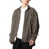 �ҥ塼���ȥ� ��� Ĺµ����� ��������Ź HOUSTON �ܥ�������� ���ȥ饤�� �ӥ��饷��� STRIPE VIYELLA SHIRT GREY GY 41255