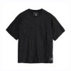 �磻���꡼ ��� ȾµT����� ������ Y-3 ���롼�ͥå� ����ץ� PLEATS SHORT SLEEVE TEE BLACK KS1271