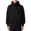 ���ȡ��󥢥����� ��� �ѡ����� ������ STONE ISLAND �����С��������ե��å� ���åץ��å� �������å� �ա��ǥ��� ORGANIC COTTON ZIP UP FLEECE PARKA COAL GREY 6100009 V0078