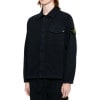 ���ȡ��󥢥����� ��� ����ĥ��㥱�å� ������ STONE ISLAND ���åץ��å� �إ��ܡ��� �����С������ COTTON HERRINGBONE OVER SHIRT JACKET BLACK 1200014 V0029