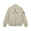 ���ȡ��󥢥����� ��� MA-1 ������ STONE ISLAND �ݥꥨ���ƥ� ���åץ��å� �������� ���㥱�å� SOFT SHELL-R_E.DYE TECHNOLOGY IN RECYCLED POLYESTER SAND Q100006 V0095