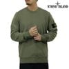 ���ȡ��󥢥����� ��� �������å� ������ STONE ISLAND ���åȥ� �쥮��顼�ե��å� ���롼�ͥå� �ȥ졼�ʡ� ORGANIC COTTON FLEECE SWEATSHIRTS MILITARY GREEN 6100060 V005G