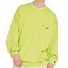 �����ԥ��� ��� �������å� ������ CHAMPION Ĺµ �ȥ졼�ʡ� TRUE CHAMPION ACTIONSTYLE CREW NECK SWEATSHIRT YELLOW GREEN C3-E006 640 ��������󥹥����� ���롼�ͥå� �������� ���꡼�� ��BTS V ���ࡦ�ƥҥ�����ѡ�