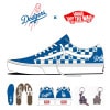 �Х� ��� ���ˡ����� ��������Ź VANS ������ɥ������� MLB �ɥ��㡼�� ����� �� VANS �� DODGERS LIMITED OLD SKOOL CLASSIC BLUE �� TRUE WHITE �� CLASSIC GUM OUTSOLE ��Team keychain ��°��