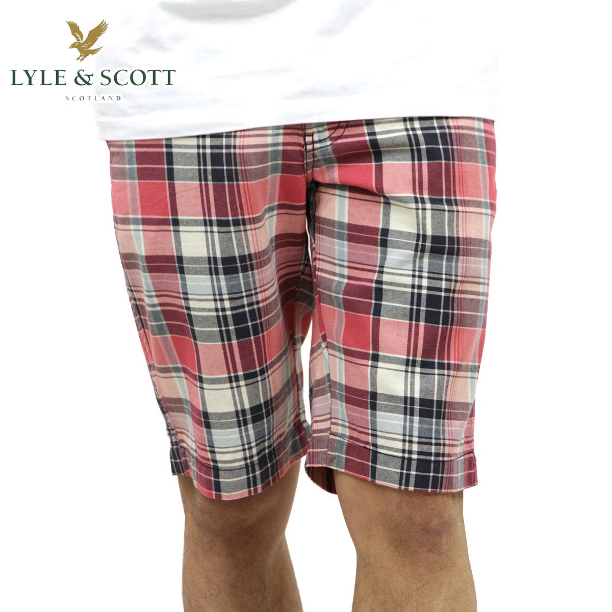 ライルアンドスコット LYLE＆SCOTT 正規販売店 SHORT PANTS KA877V22 ショートパンツ ピンク D35S45 クリスマス プレゼント ラッピング ライルアンドスコット LYLE＆SCOTT SHORT PANTS KA877V22 ショート