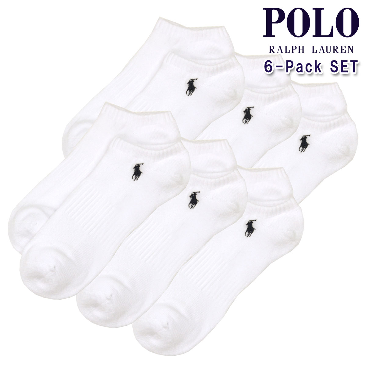ポロ ラルフローレン POLO RALPH LAUREN 正規品 靴下 6足セット