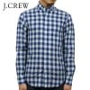 롼    J.CREW Ĺµ ܥ󥷥  SLIM LIGHTWEIGHT SHIRT IN AQUA GINGHAM BLUE A38B B1C C1D D6E E07F
