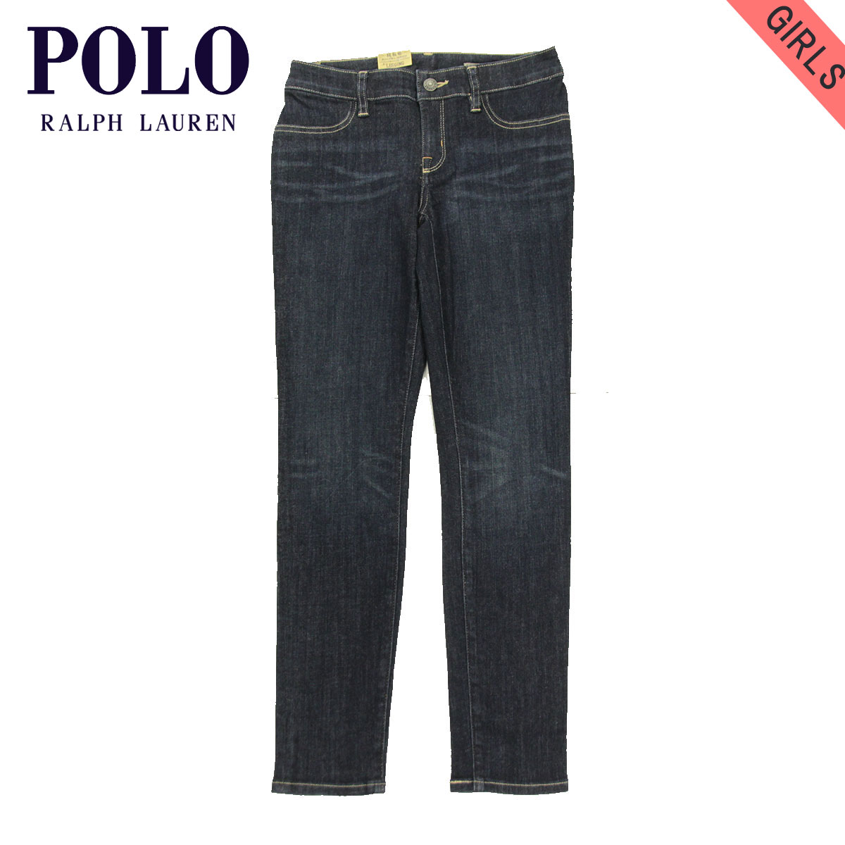 ポロ ラルフローレン キッズ ジーンズ ガールズ 子供服 正規品 POLO 