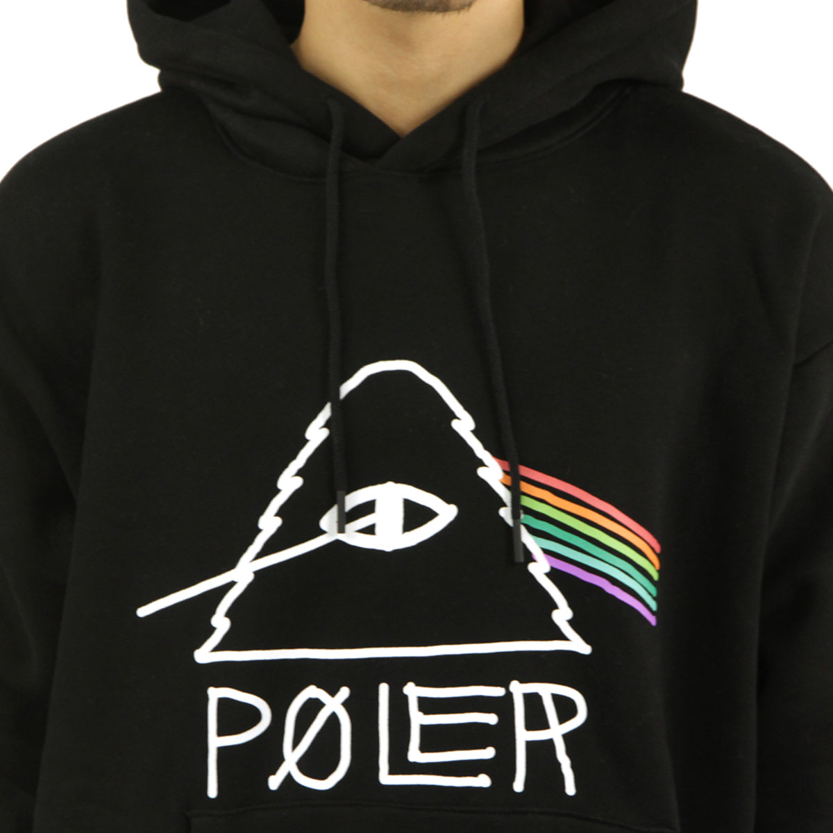 �ݡ��顼 ��� �ץ륪���С��ѡ����� ��������Ź POLER ���� �ա��ǥ��� �������å� PSYCHEDELIC HOOD PARKA D 243MCV0071-BLK BLACK