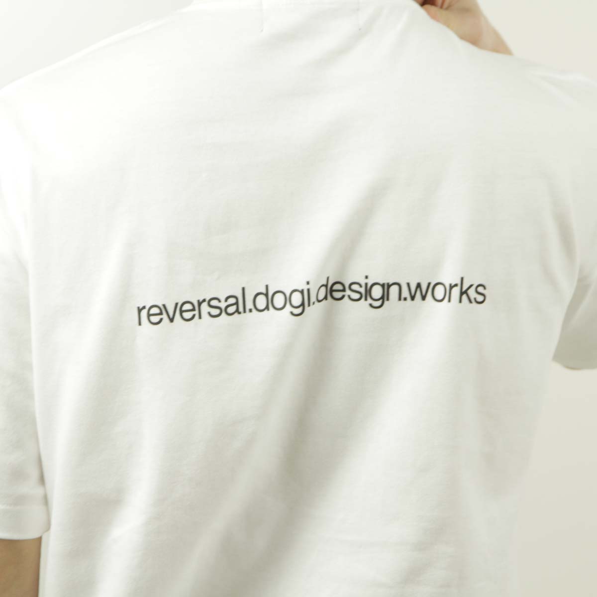 ��С����� ��� ȾµT����� ��������Ź REVERSAL ���롼�ͥå� ���åȥ� �ӥå����륨�å� TIE DYE BIG MARK COTTON Big silhouette TEE �Ύ܎��� rv25ss003-WH WHITE A06B B1C C1D D1E E01F