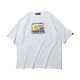 ��С����� ��� ȾµT����� ��������Ź REVERSAL ���롼�ͥå� ���åȥ� �ӥå����륨�å� TIE DYE BIG MARK COTTON Big silhouette TEE �Ύ܎��� rv25ss003-WH WHITE A06B B1C C1D D1E E01F