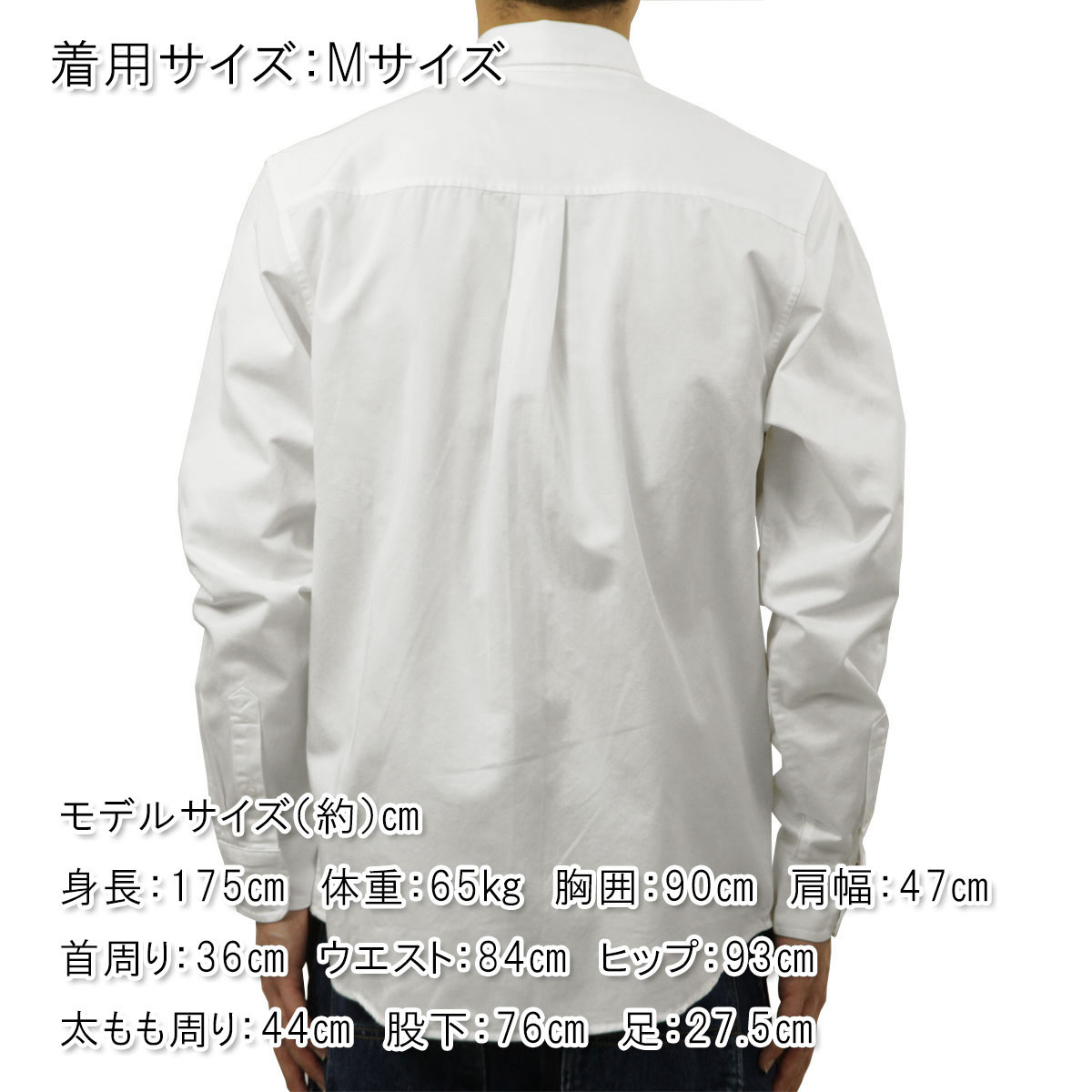 �����ϡ��� ��� Ĺµ����� ������ CARHARTT WIP �ܥ�������� �����奢�륷��� LONG SLEEVE MADISON SHIRT WHITE / BLACK I023339 00AXX