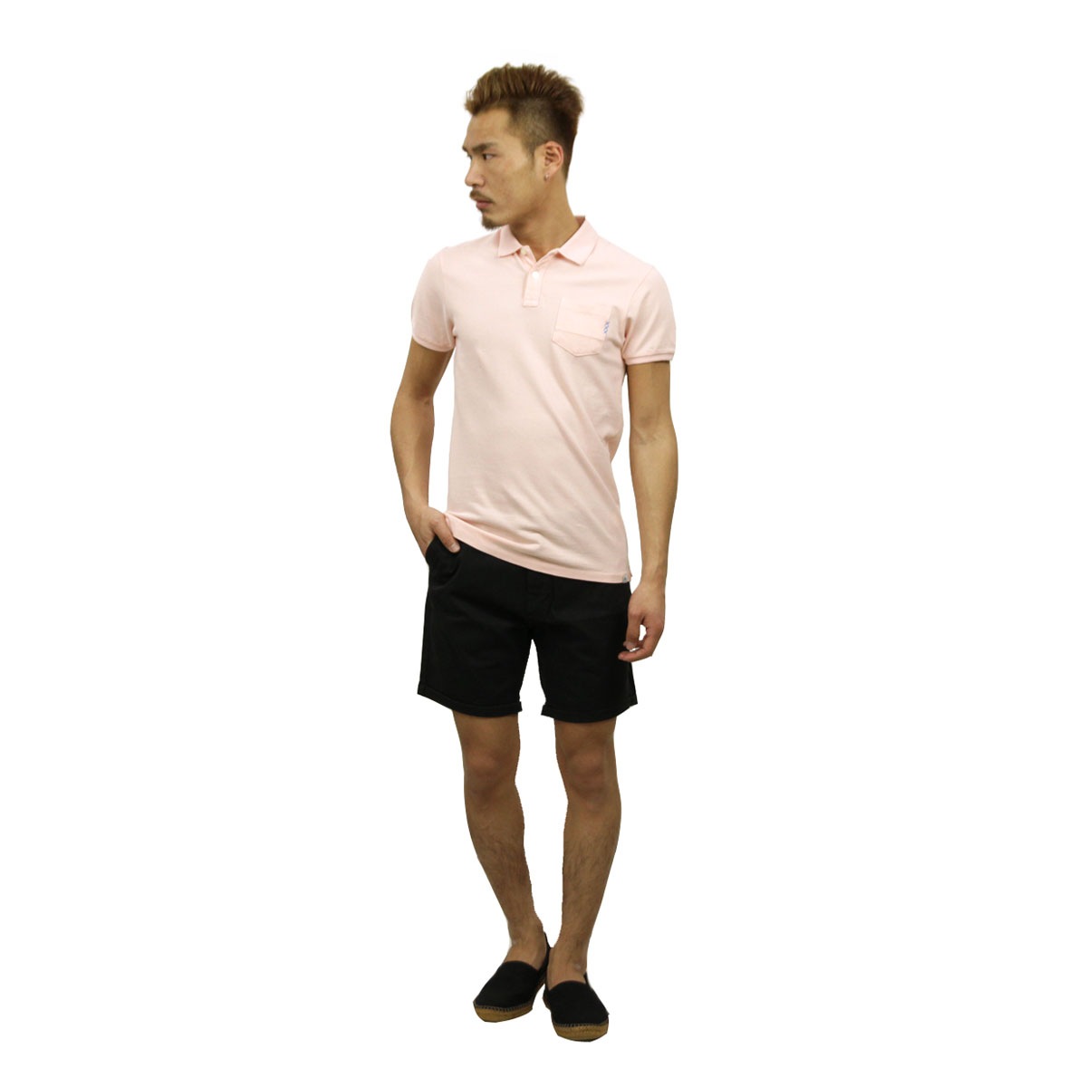 åɥ ݥ Ź SCOTCHSODA Ⱦµݥ  AMS BLAUW GARMENT DYE POLO D 147897 2533 LIGHT PINK A39B B1C C1D D3E E11F