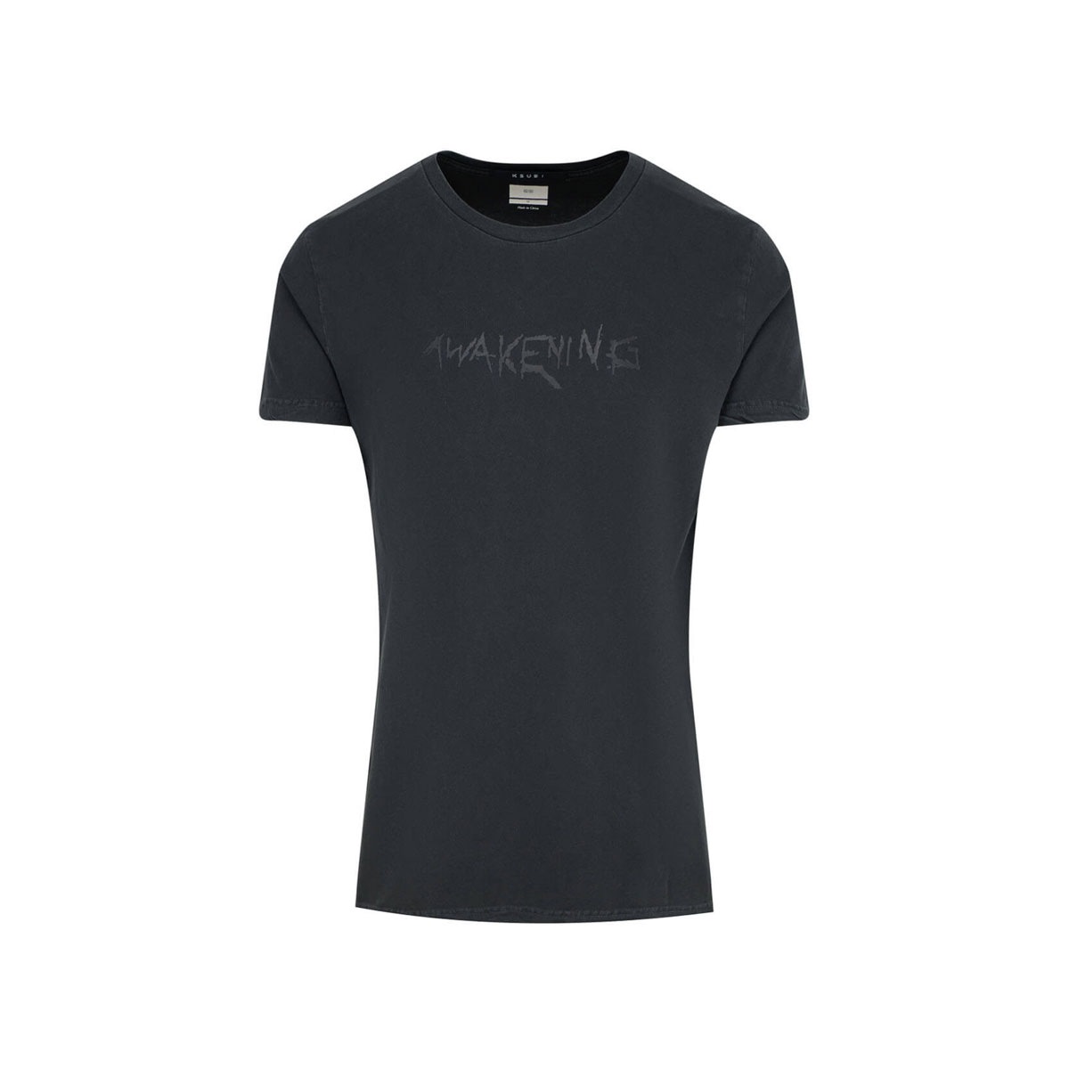 ���� T����� ��� ��������Ź KSUBI ȾµT����� ���롼�ͥå�T����� ����T����� KSUBI AWAKENING SLEEVE T-SHIRT BLACK 5000005785 AC1B B1C C1D D1E E13F