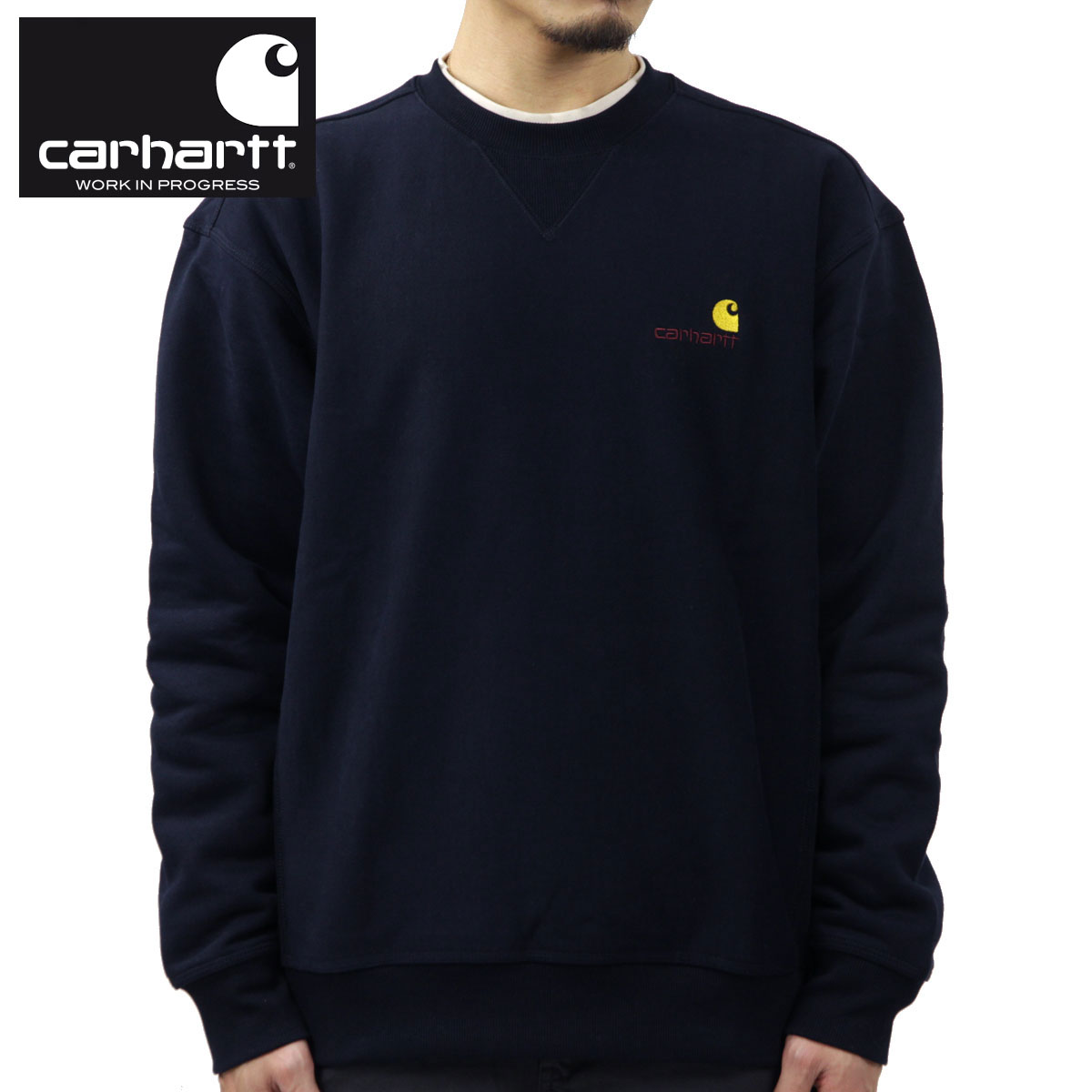 �����ϡ��� �������å� ��� ������ CARHARTT WIP �ȥ졼�ʡ� AMERICAN SCRIPT SWEATSHIRT ASTRO I025475 0EJ AB0B B1C C1D D5E E06F