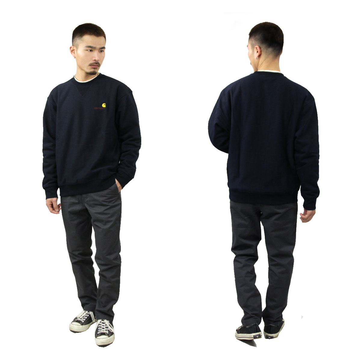 �����ϡ��� �������å� ��� ������ CARHARTT WIP �ȥ졼�ʡ� AMERICAN SCRIPT SWEATSHIRT ASTRO I025475 0EJ AB0B B1C C1D D5E E06F
