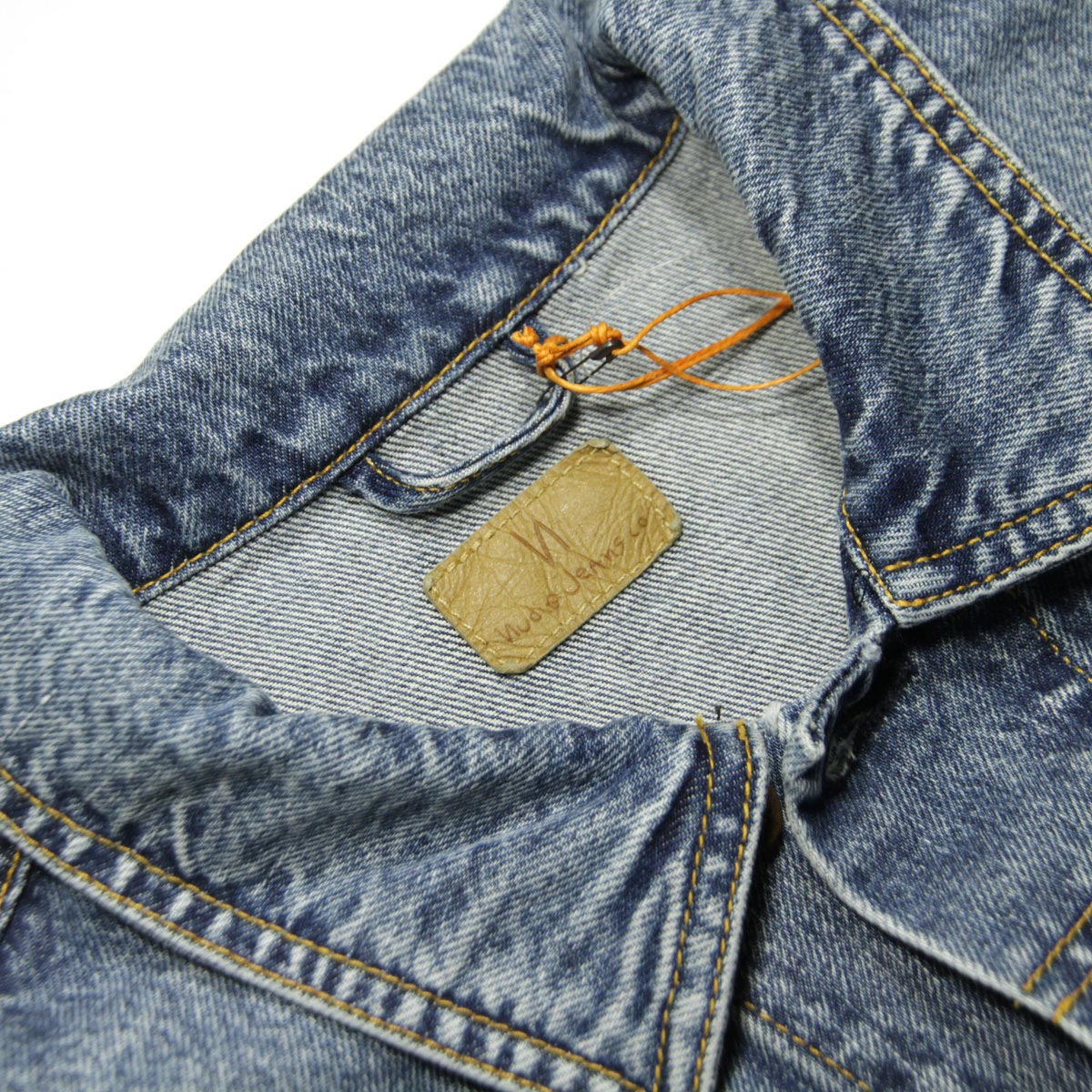 �̡��ǥ��������� �ǥ˥ॸ�㥱�å� ��� ��������Ź Nudie Jeans Ĺµ �ܥ�������� �����ե��å� �ǥ˥� �������� BOBBY DENIM JACKET 160734 B26 DENIM A62B B1C C1D D4E E07F