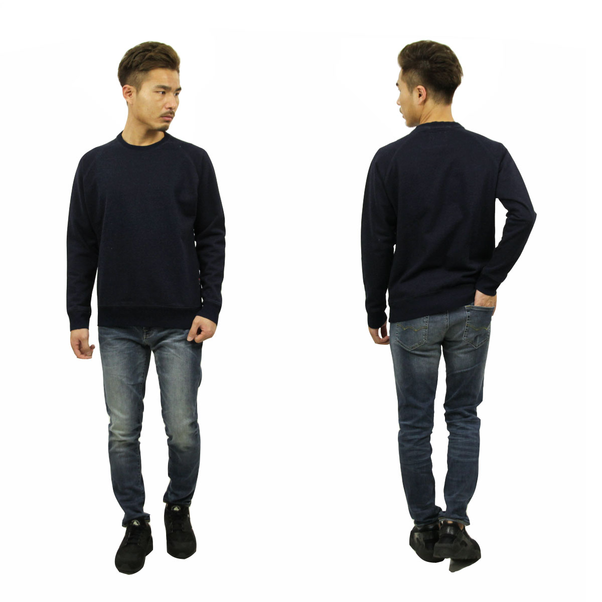 �ϥ� HAN KJOBENHAVN ��� �������å� WORKER CREW NECK ����ǥ��� A56B B1C C1D D5E E06F