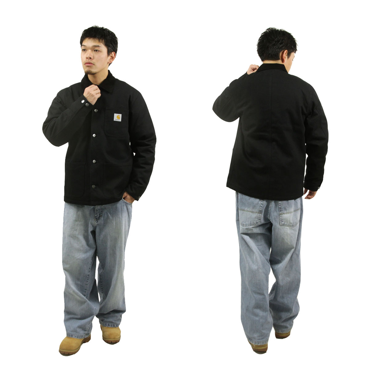 �����ϡ��� ��� ���С������� ������ CARHARTT WIP �������� �ߥ����󥳡��� MICHIGAN COAT COVERALL BLACK / BLACK RIGID I015261 I031519 00E02 AB0B B1C C1D D4E E13F