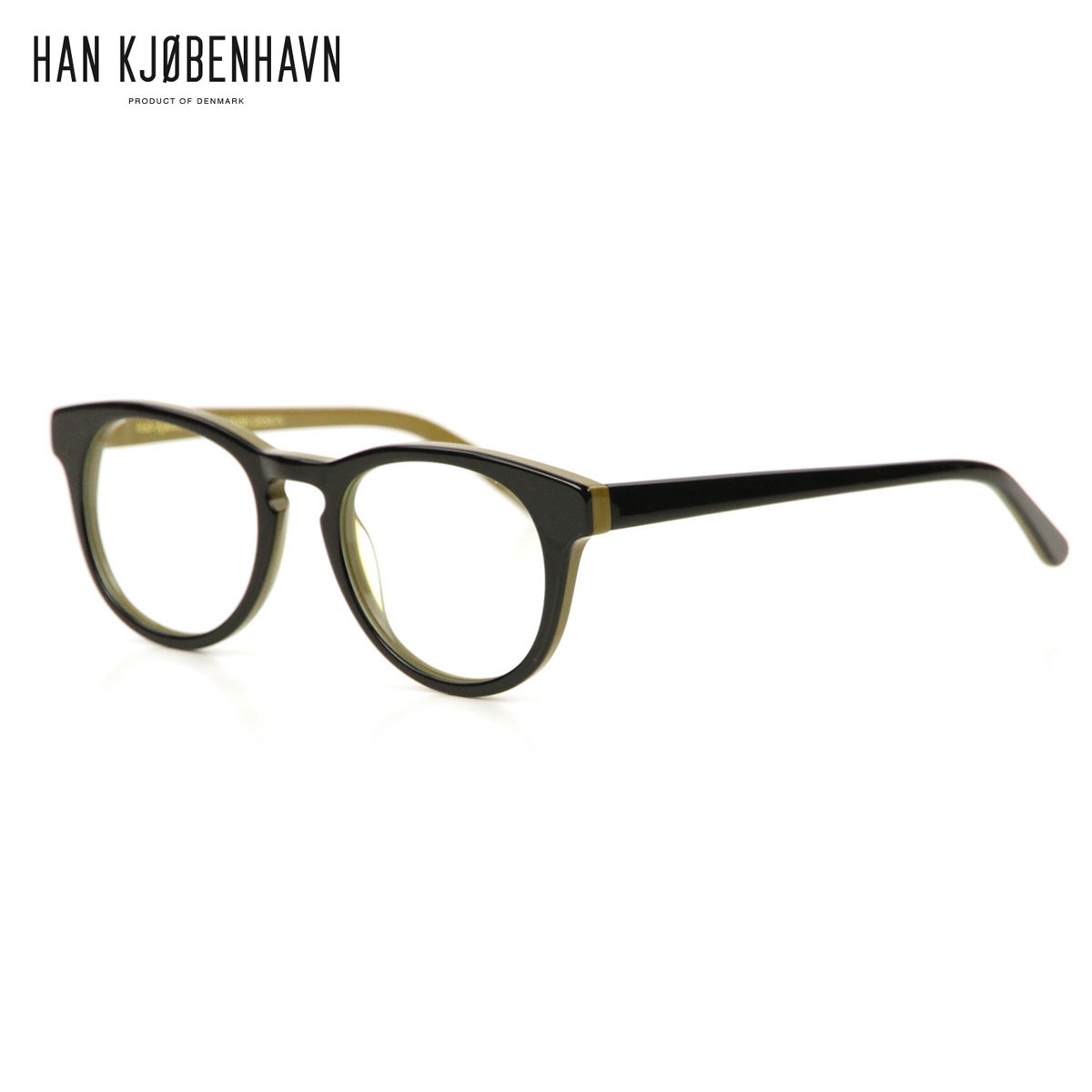 �ϥ� HAN KJOBENHAVN ���󥰥饹 TIMELESS LIQUORICE - CLEAR A56B B3C C3D D1E E06F
