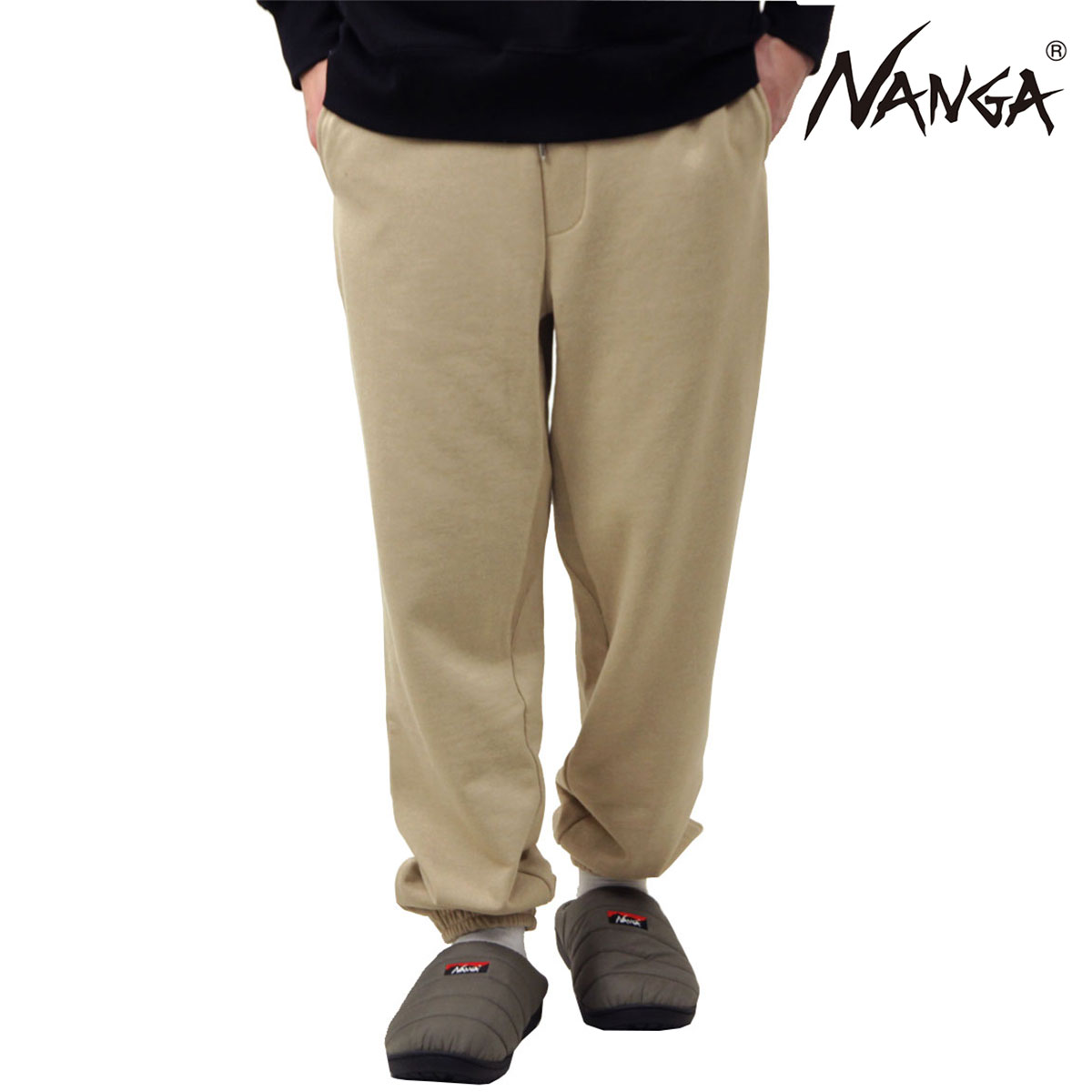 �ʥ� ��� ���祬���ѥ�� ��������Ź NANGA �ܥȥॹ �������åȥѥ�� ECO HYBRID SWEAT JOGGER PANTS BEG BEIGE NW2441-1I003
