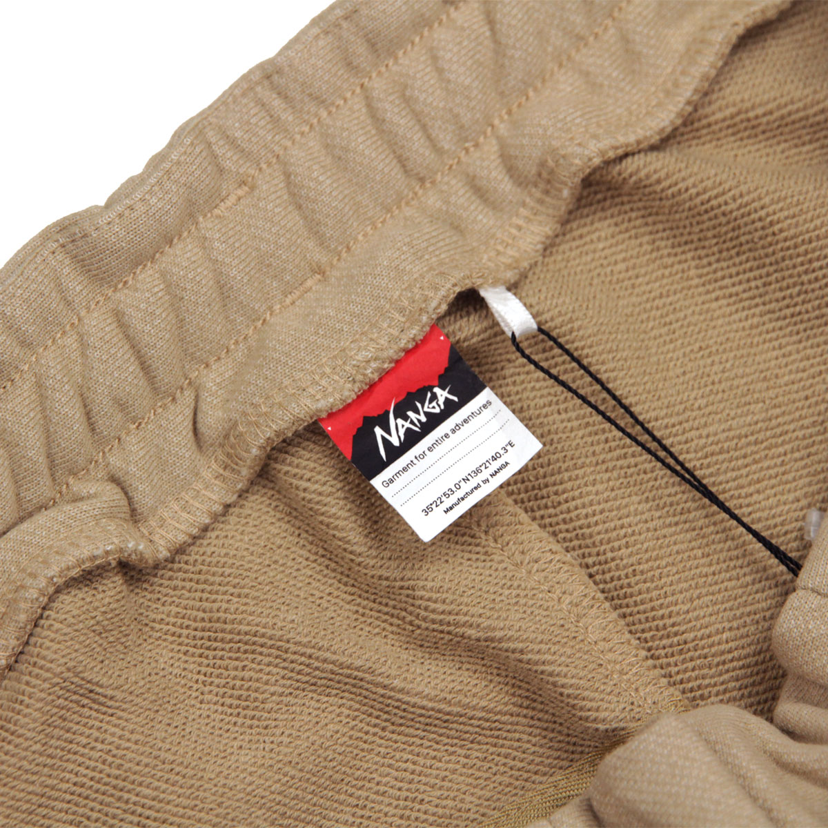 �ʥ� ��� ���祬���ѥ�� ��������Ź NANGA �ܥȥॹ �������åȥѥ�� ECO HYBRID SWEAT JOGGER PANTS BEG BEIGE NW2441-1I003