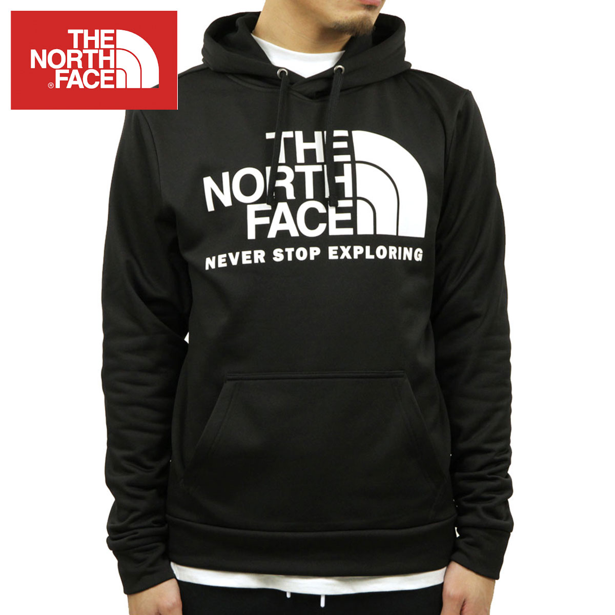 Ρե ѡ   THE NORTH FACE ץ륪Сѡ ե꡼ Half Dome Logo Hoodie Sweatshirt NEVER STOP EXPLORING A14B B1C C1D D5E E13F