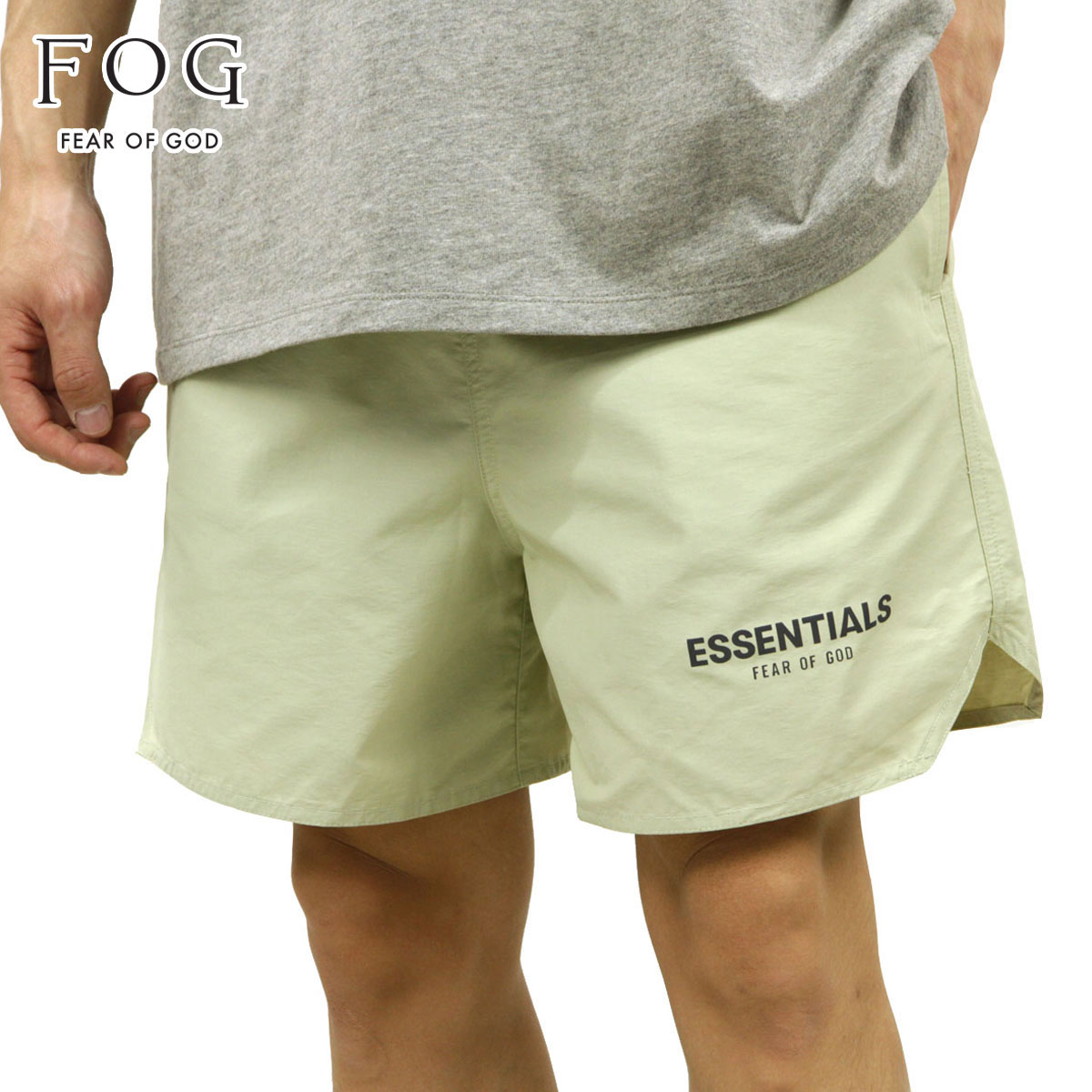 ե֥å fog essentials 硼ȥѥ   FEAR OF GOD å󥷥륺 ʥ󥷥硼ȥѥ FOG - FEAR OF GOD ESSENTIALS VOLLEY SHORTS SAGE AA5B B1C C2D D6E E18