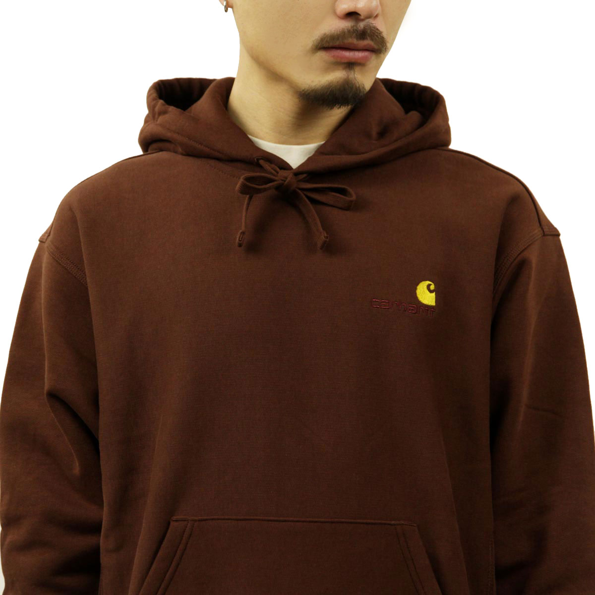 �����ϡ��� �ѡ����� ��� ������ CARHARTT WIP �ץ륪���С��ѡ����� HOODED AMERICAN SCRIPT SWEATSHIRT OFFROAD I028279 0EG AB0B B1C C1D D5E E04F