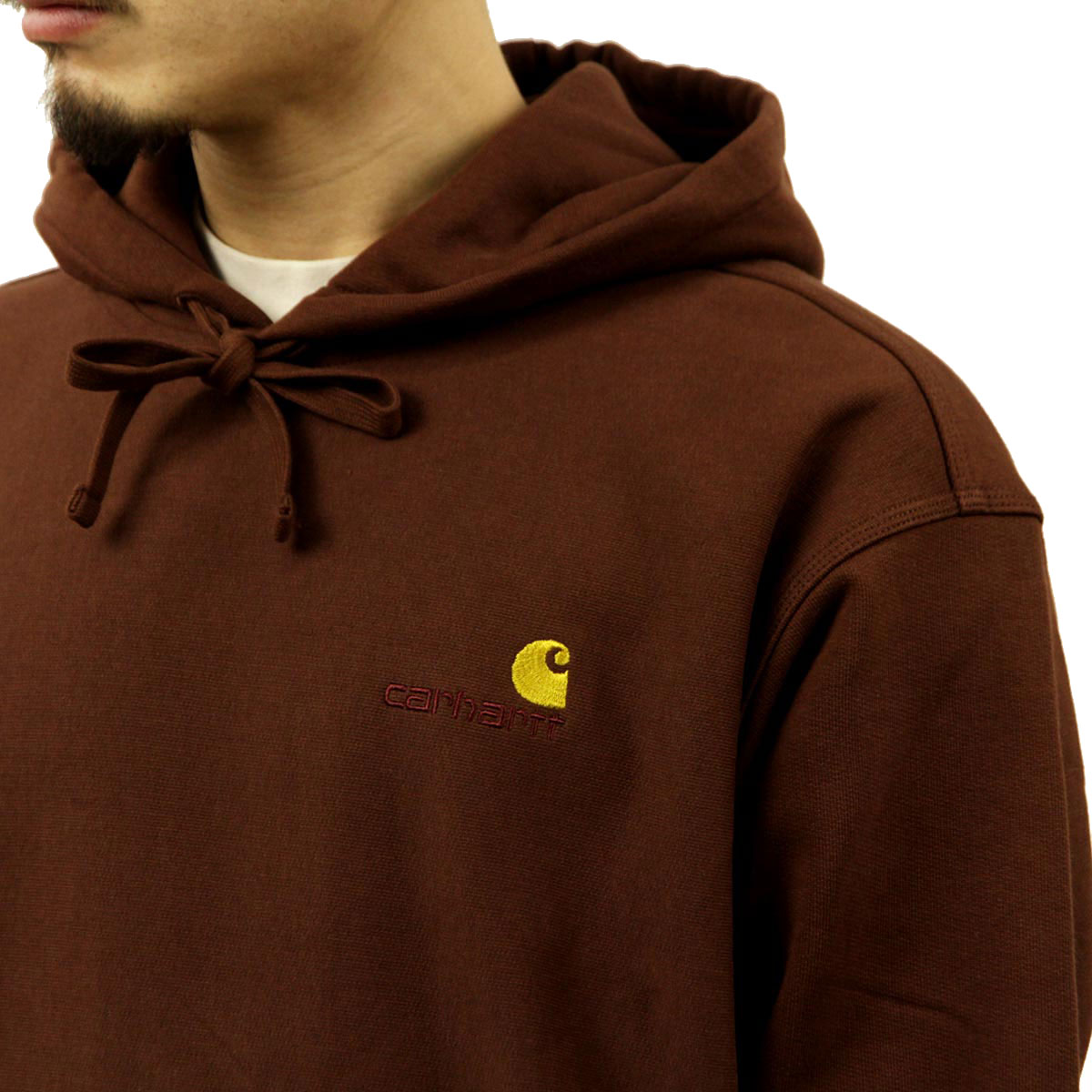 �����ϡ��� �ѡ����� ��� ������ CARHARTT WIP �ץ륪���С��ѡ����� HOODED AMERICAN SCRIPT SWEATSHIRT OFFROAD I028279 0EG AB0B B1C C1D D5E E04F